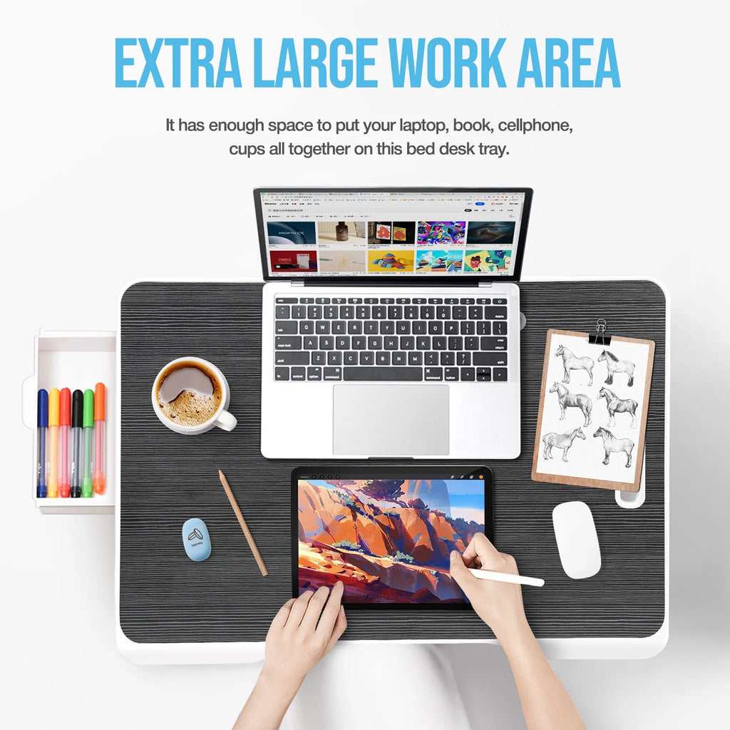 Large Lap Desk (Black) Z114
