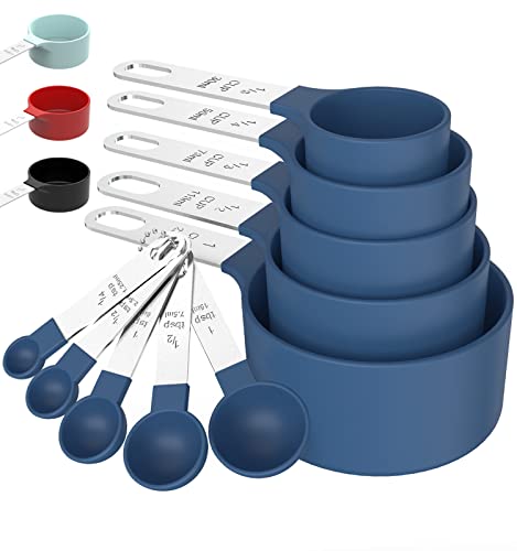 Measuring Cups & Spoons Set with Stainless Steel Handle U4268