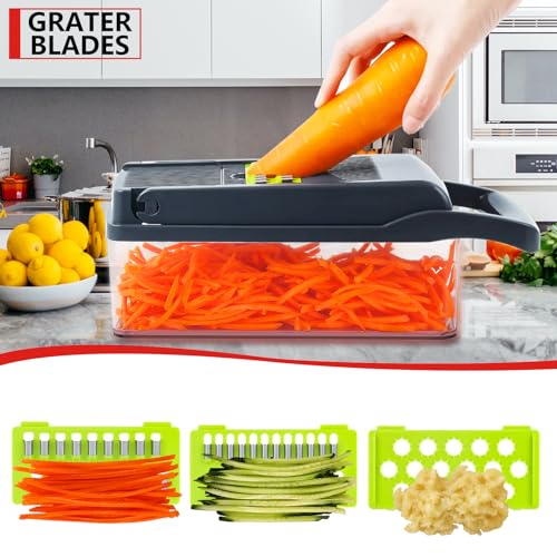 Compact Vegetable Chopper with Container U1770
