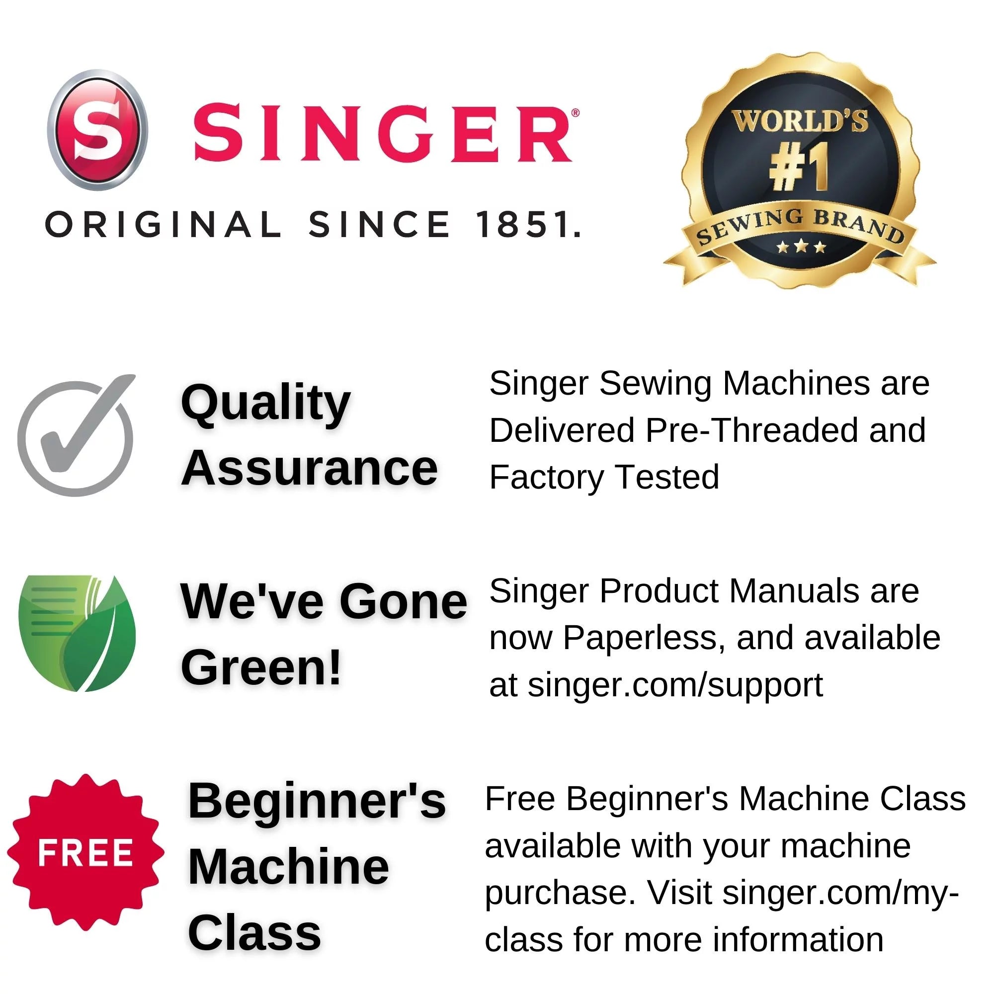 Computerized Sewing Machine With Accessory Kit, Extension Table T689842