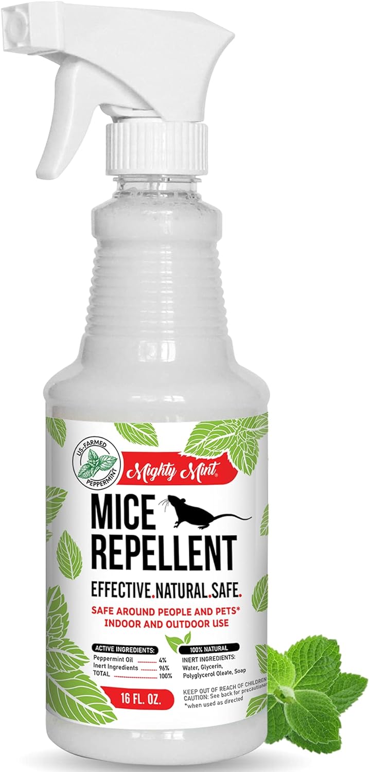 16oz Peppermint Oil Mice Repellent Spray B913