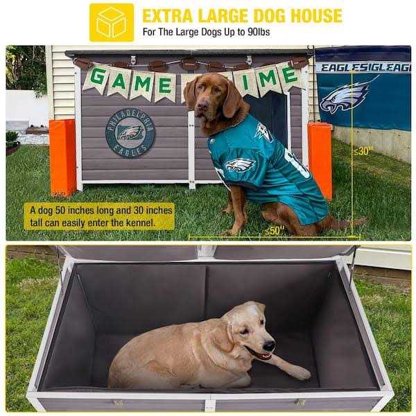 Extra Large Insulated Dog House with Soft Liner M779667