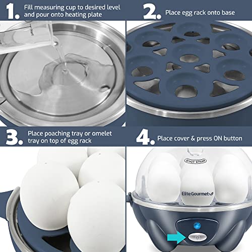 7 Egg Rapid Egg Cooker B156