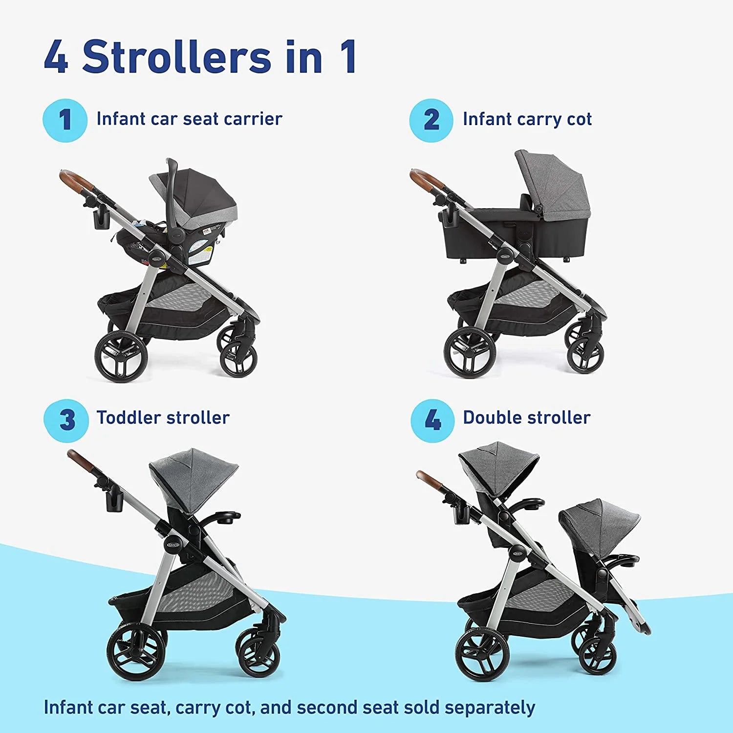 Black Stroller Z33805