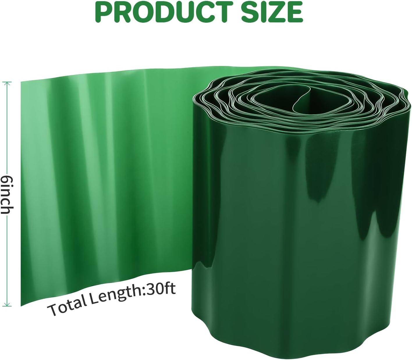 30ft x 6 inch Garden Lawn Edging R9466