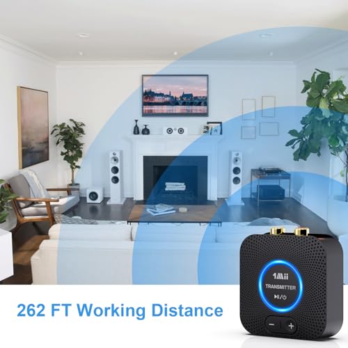 2.4GHz Wireless Audio Transmitter Receiver Set with AUX RCA M682