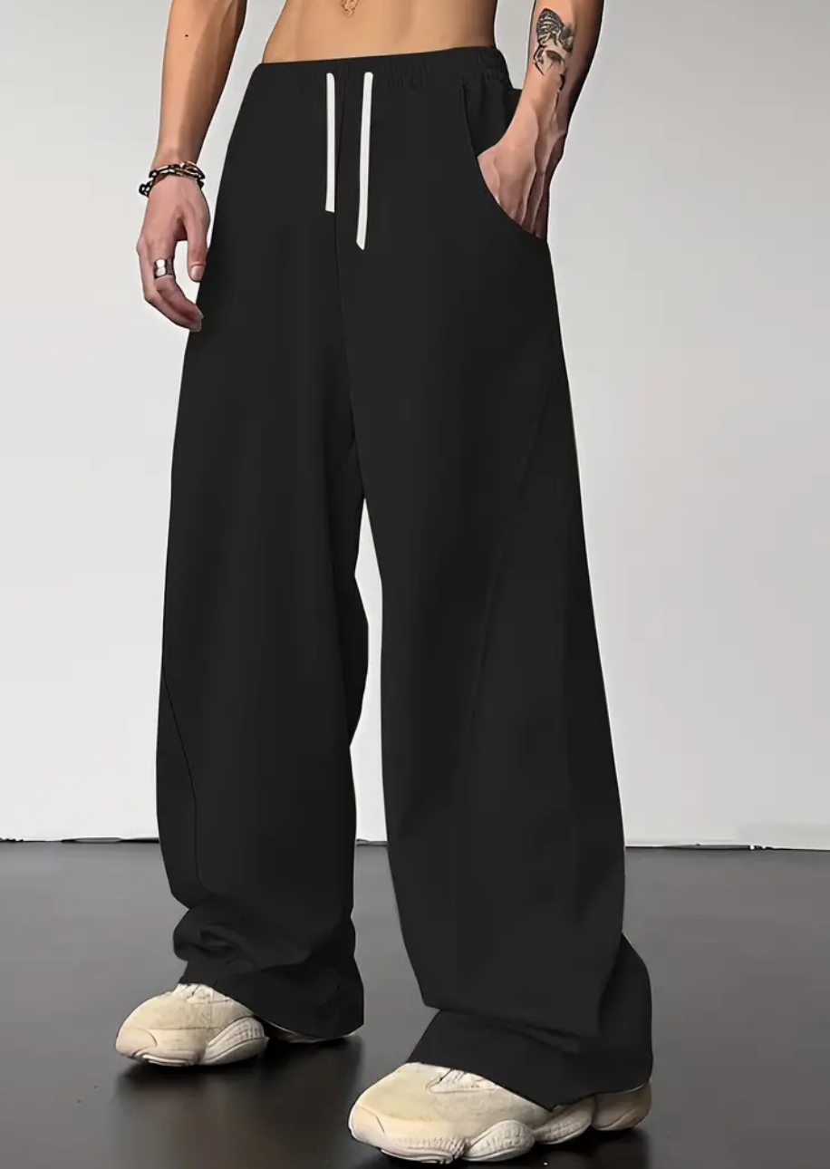 Drawstring Baggy Sweatpants